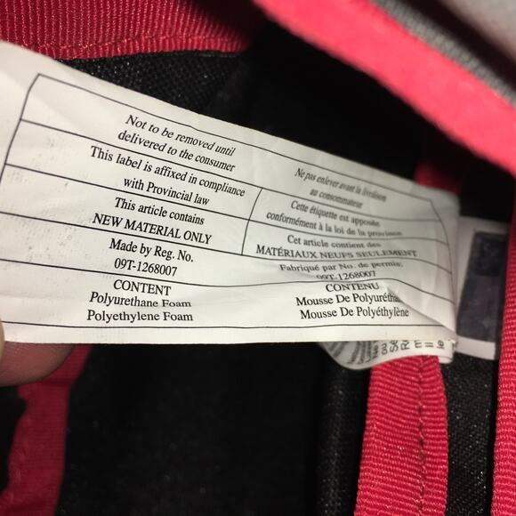 Jansport Katahdin 50 Backpack Grey Red Hiking Outdoor Camping Trail Pack Bag - Picture 9 of 11